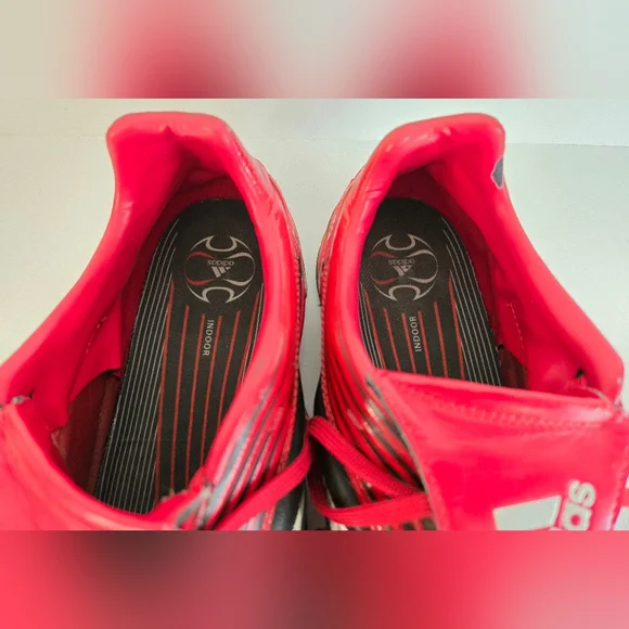 Rare Adidas Predator Absolute Absolion IC Red & Black Size US 7 Soccer Trainers - Picture 4 of 11